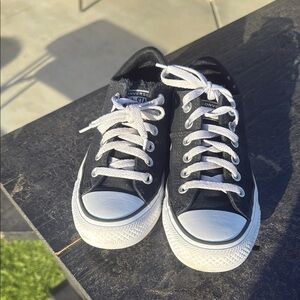 Converse Black and White Chuck Taylor Sneakers